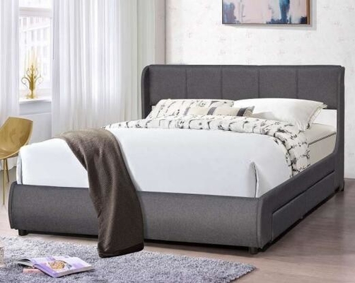 Giường ngủ bọc nệm cỡ King hiện đại Giường đầu giường thoải mái
