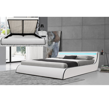 Khung giường đôi nâng khí thiết kế Oem với 4 chân