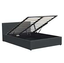 Phong cách hiện đại Gỗ nâng ga giường lưu trữ 28 thanh