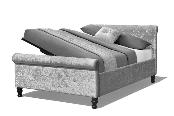 Bọc nệm Giường xếp tầng kiểu Pháp Xe trượt tuyết có ga nâng hàng 150cm X 200cm Kích thước giường