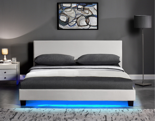Giường bọc nệm LED 140 X200 CM