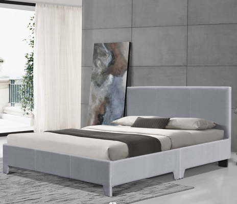Khung giường nền đệm có kích thước gấp đôi với thanh gỗ chắc chắn OEM ODM