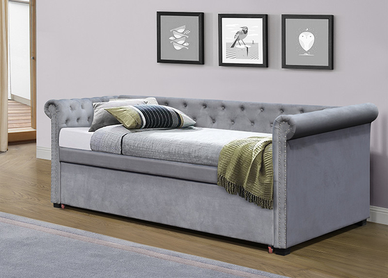 SUNNY Châu Âu Bọc ghế Trundle Giường ngủ đơn 90 X 190Cm Chất liệu ván ép