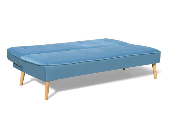 Blue Sofa Bed,Chair Futon hiện đại, Không tay sofa thoải mái cho phòng khách