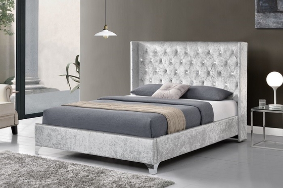 CE khung giường đệm gỗ dán King Size khung giường với cánh