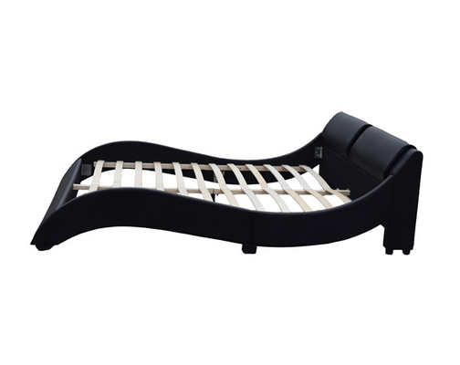 Giường bọc nệm Footend LED