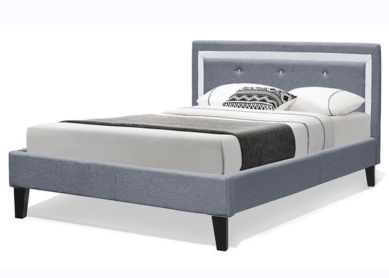 150 * 200cm Vải ván ép Khung giường bọc nệm Đơn giản hiện đại