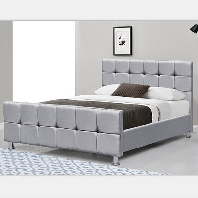 Khung giường bọc nệm 4ft