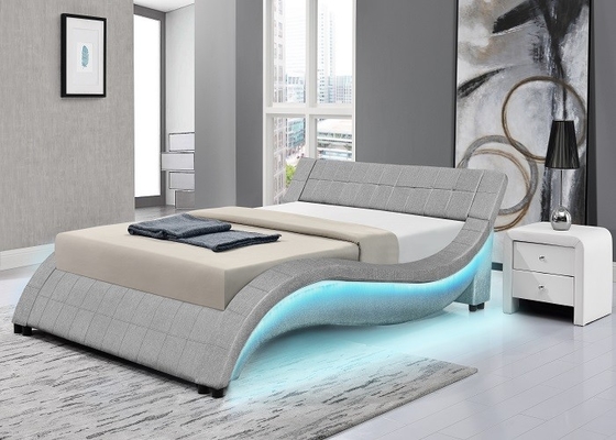 Harmin Queen Platform LED bọc nệm Chứng nhận ROSH BSCI