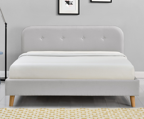 Giường cỡ Queen bọc nệm ODM Đơn giản hiện đại 140x200Cm