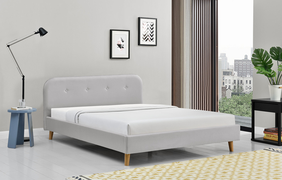 Giường cỡ Queen bọc nệm ODM Đơn giản hiện đại 140x200Cm