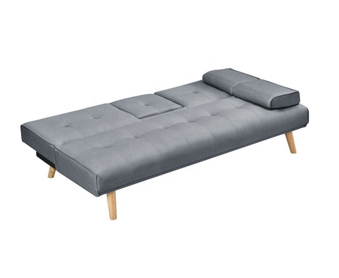 Đa chức năng màu vàng nhung Sofabed