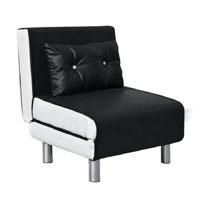Giường sofa đơn kích thước nhung góc Vải PU OEM ODM