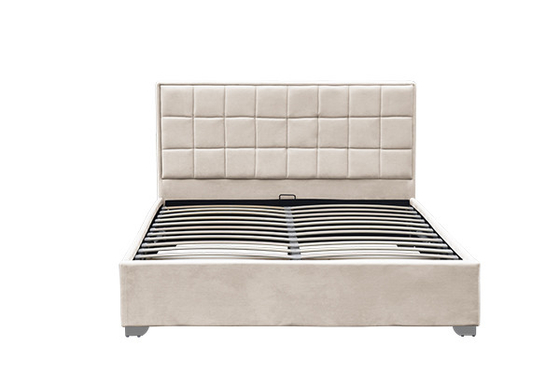 Khung giường lưu trữ Horwood Beige nhung Ottoman 120x200cm 140x200cm 160x200cm 180x200cm