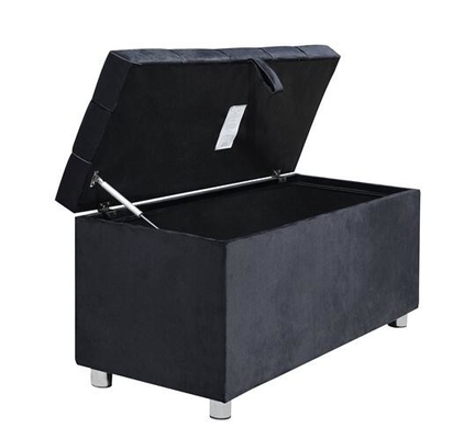 Hộp đựng chăn vải nhung mềm Ottoman Chest Plsuh